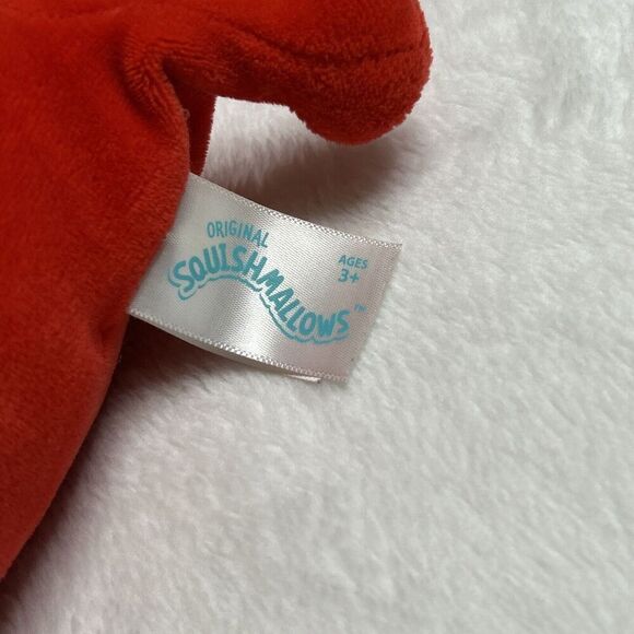 Squishmallows Baiden The Dragon With Boba Tea 8” Red Embroidered Plush Toy - Picture 6 of 7